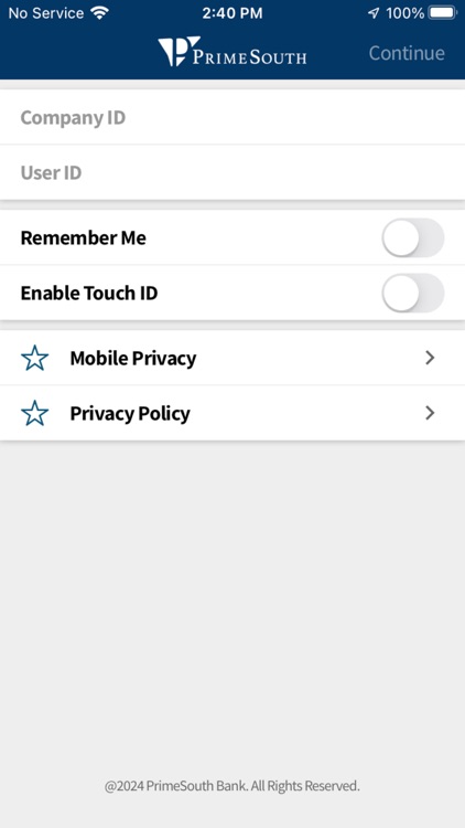 PrimeSouth Bank GA Business