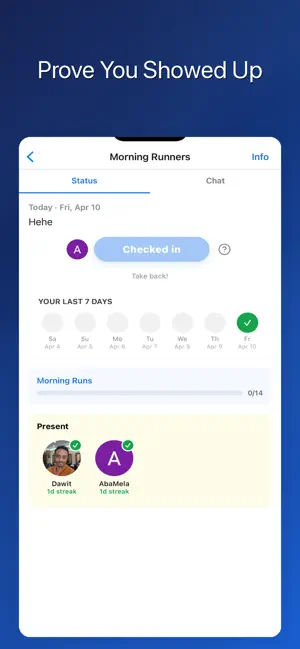 Pacto - Habit Groups screenshot 1