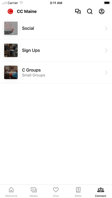 Charleston Church Maine iPhone screenshot 4 - Lifestyle app