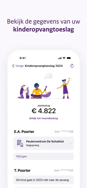 Toeslagen iPhone screenshot 6