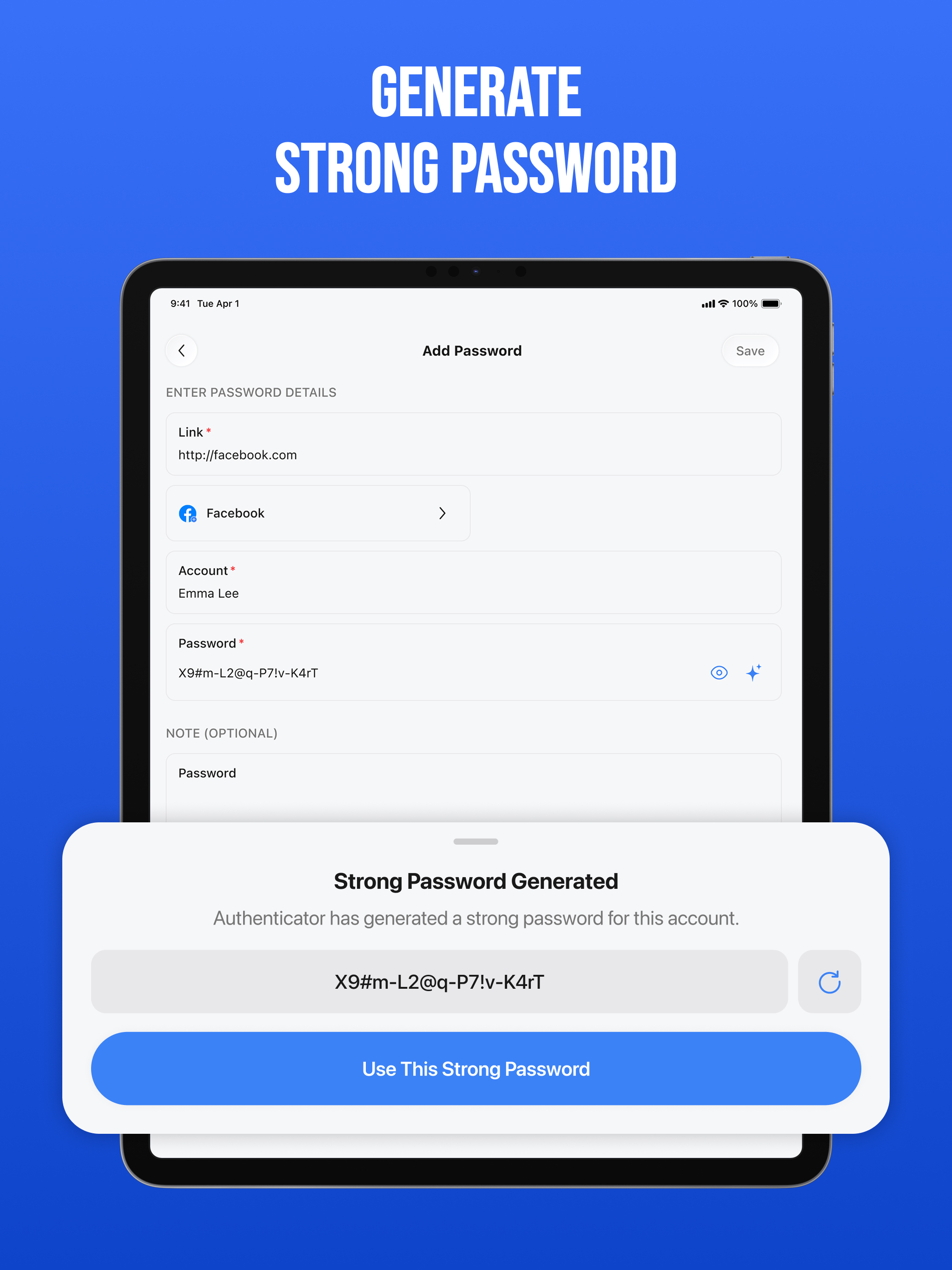 Authenticator App - 2FA OTP