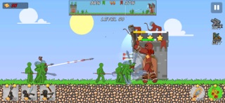 Stick Ragdoll Battle Simulator iPhone screenshot