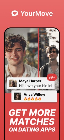 YourMove AI Wingman for Dating iPhone screenshot