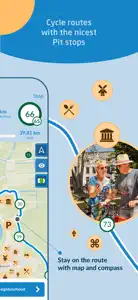 Efita cycling – route app screenshot #2 for iPhone