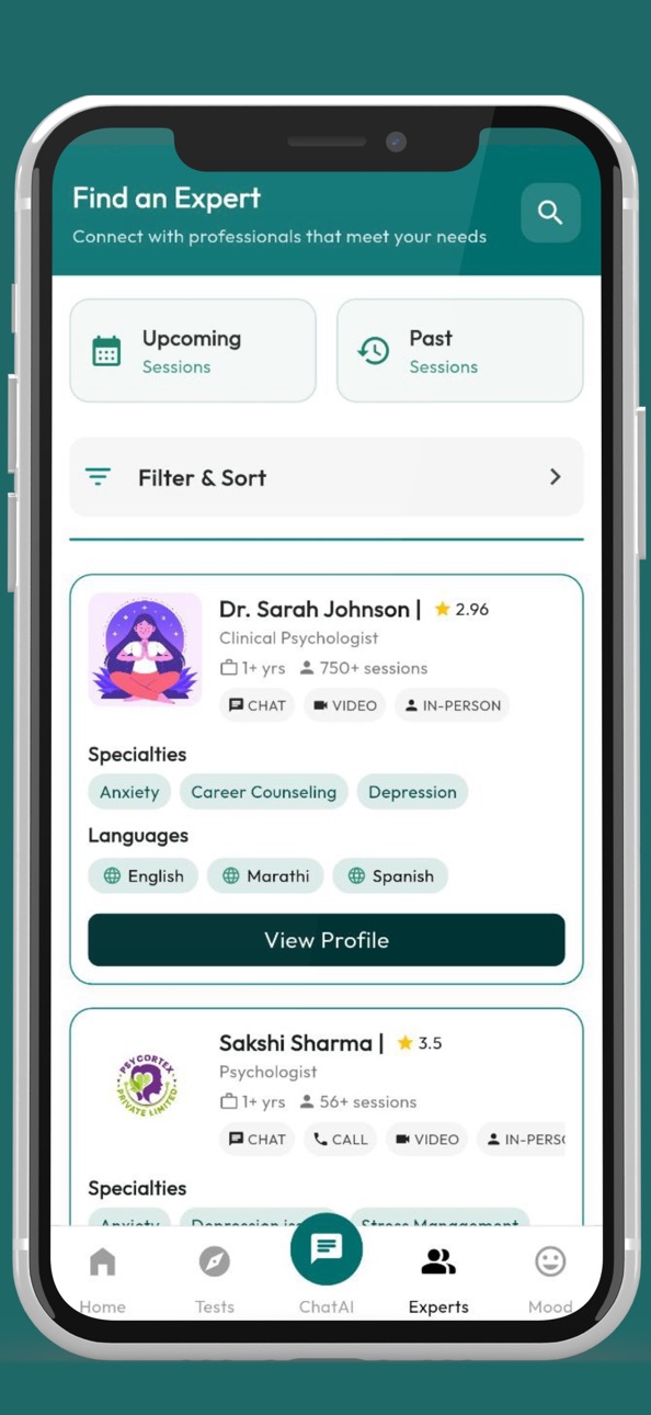 iPhone screenshot