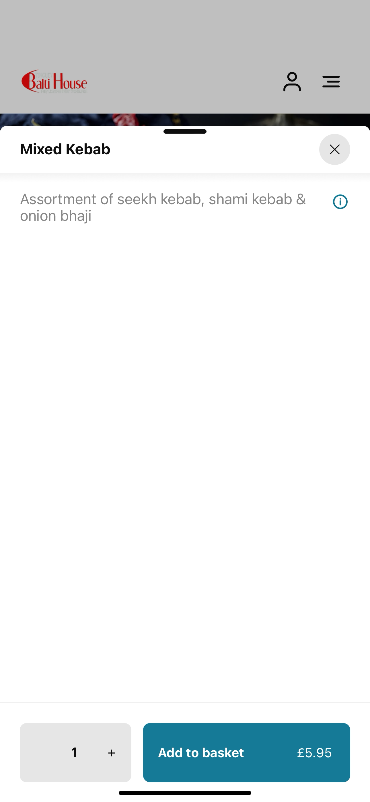 Tingley Balti House screenshot 4