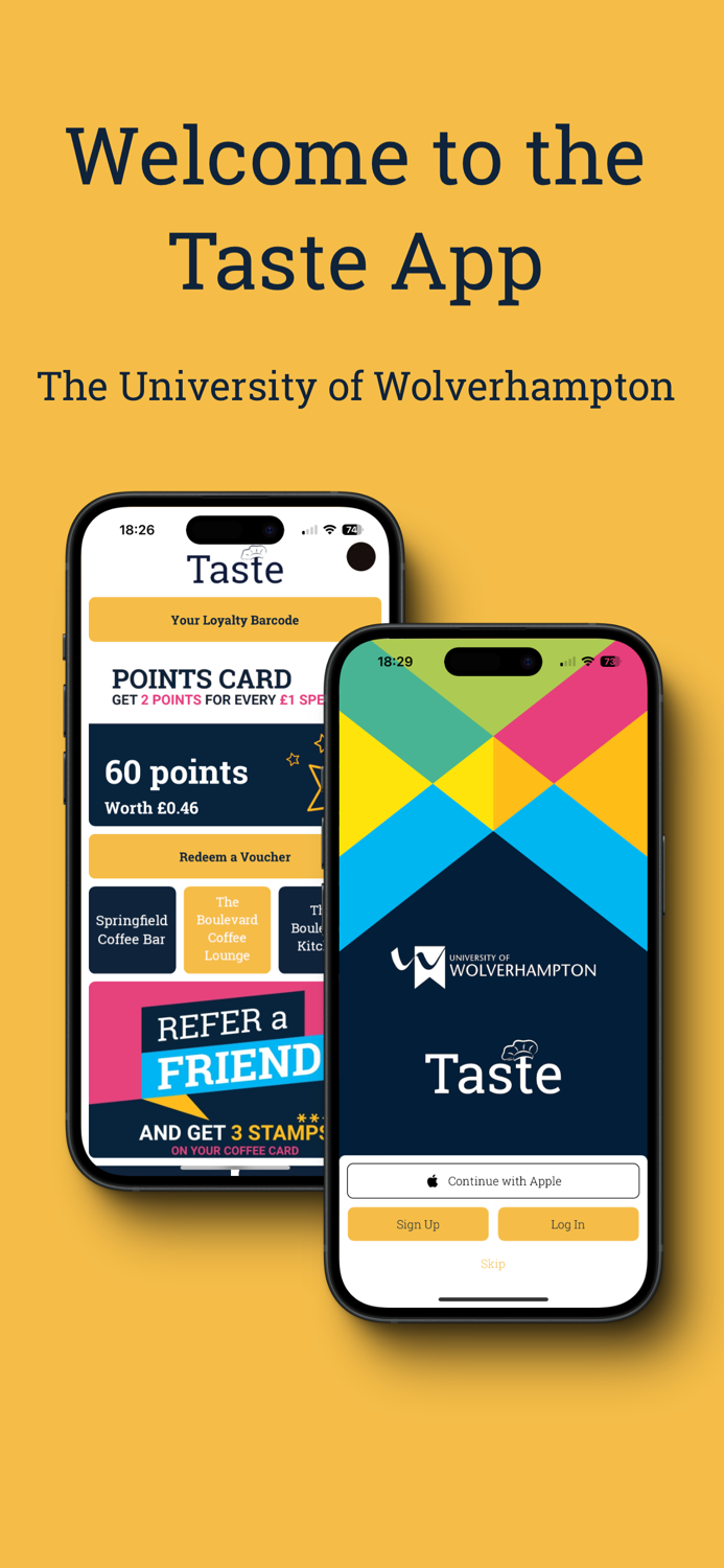 Taste  Uni of Wolverhampton