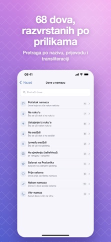 Vodič za namaz iPhone screenshot