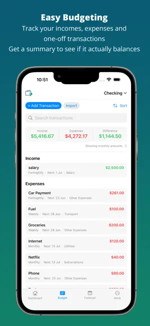 BalanceCast, Budget & Forecast screenshot 4