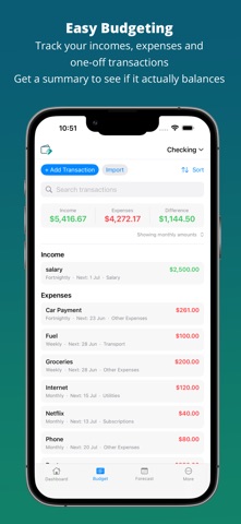 BalanceCast, Budget & Forecast Screenshot 4 of 10