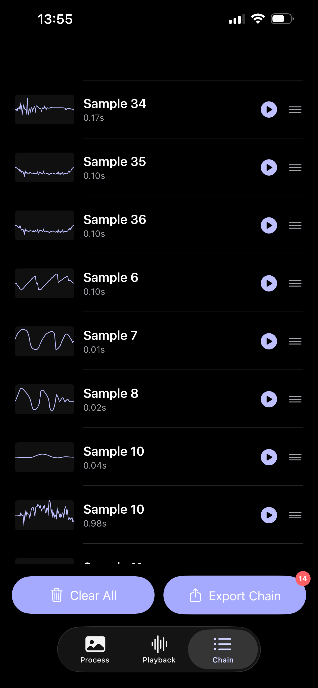 Waveform Camera screenshot 3