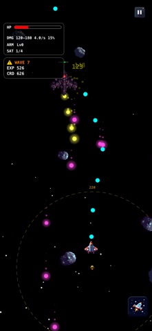 Space Defender – Pixel War iPhone screenshot