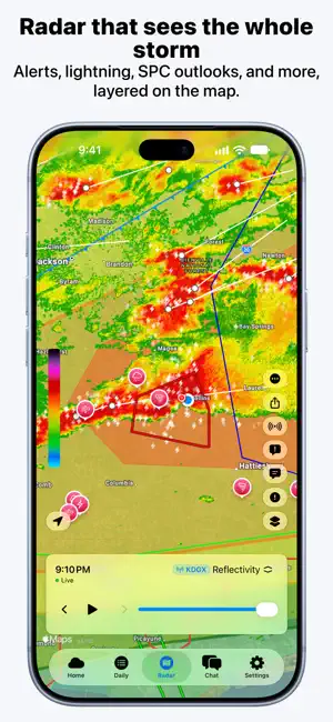 WeatherAI - Forecast & Radar screenshot 2