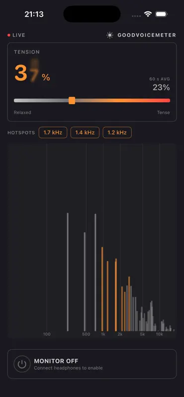Good Voice Meter screenshot 2 of 2