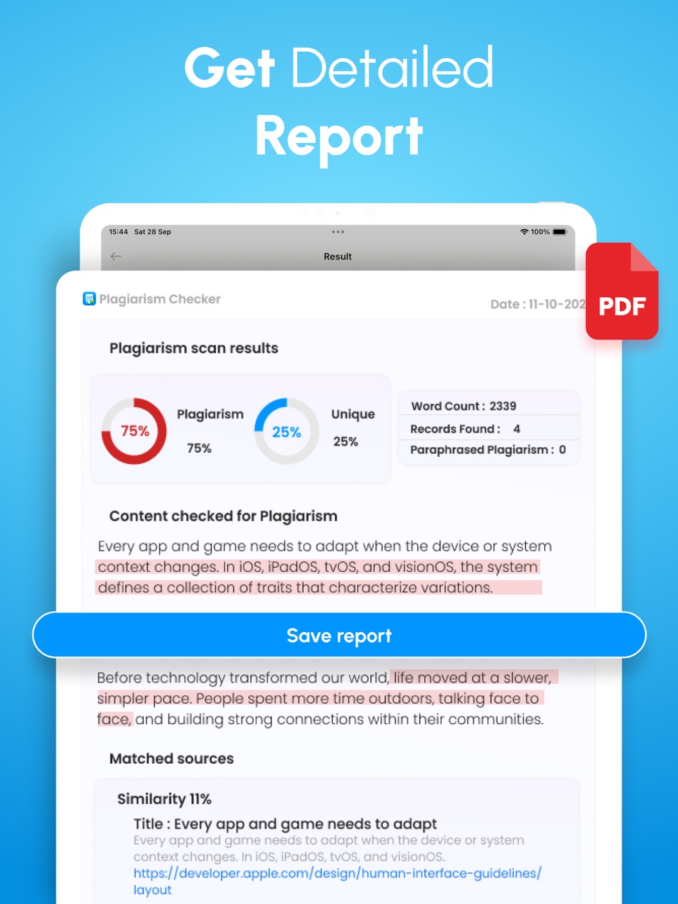 iPad screenshot