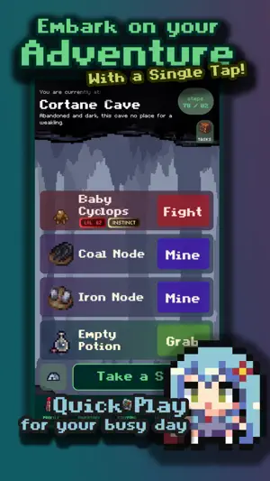 Pixel Odyssey: Simple MMORPG screenshot 1
