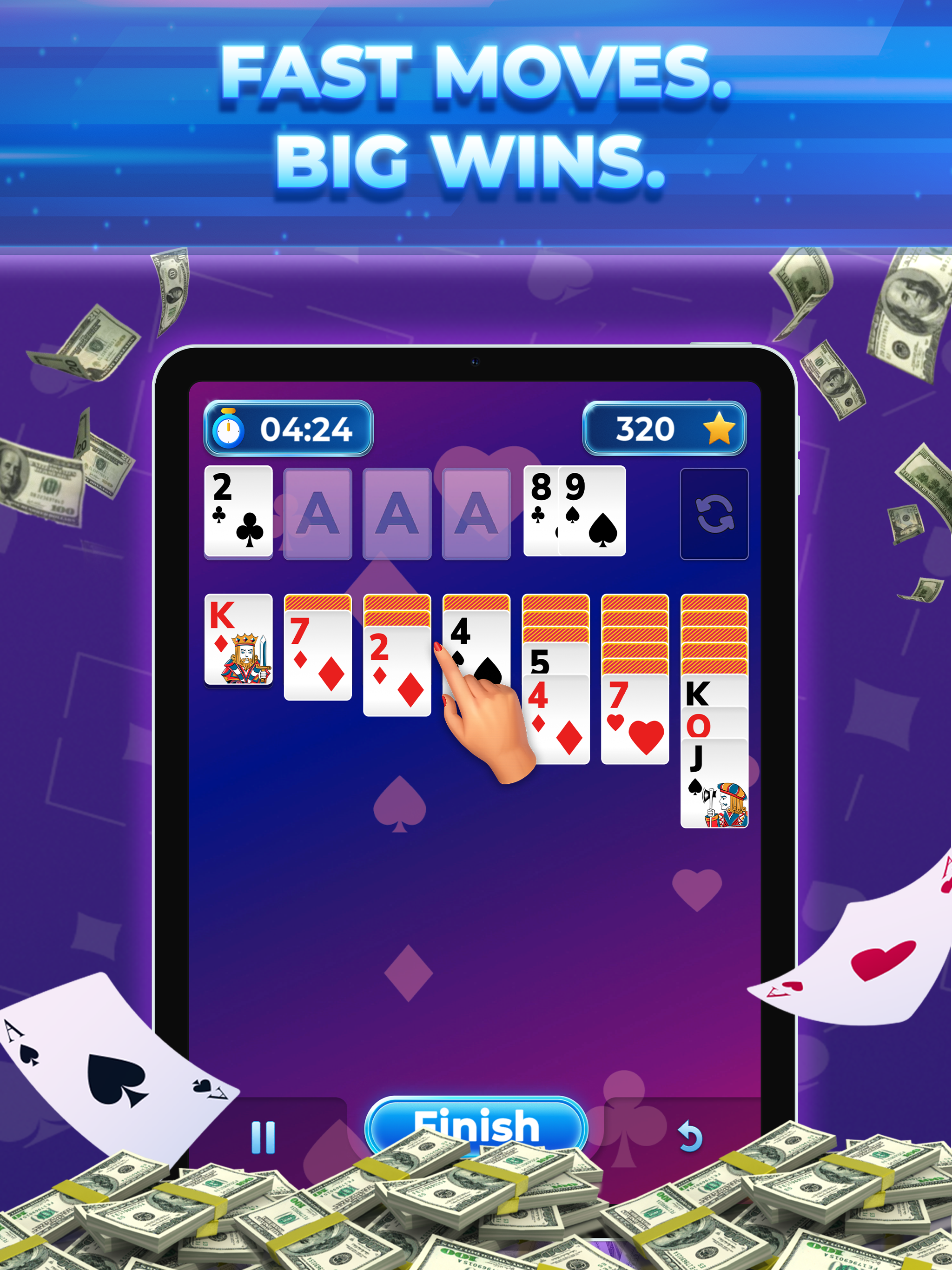 Solitaire Sprint: Win Cash screenshot 10