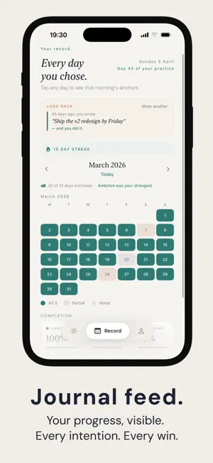 Anchor - Daily Intentions screenshot 4