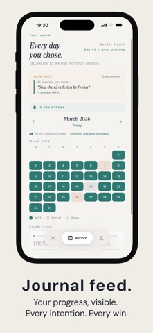 Anchor - Daily Intentions Screenshot 4 of 5