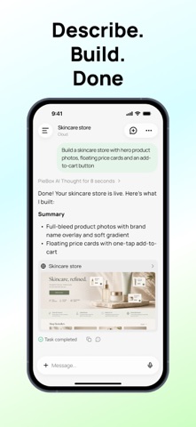 PieBox - Build App & AI Assist iPhone screenshot