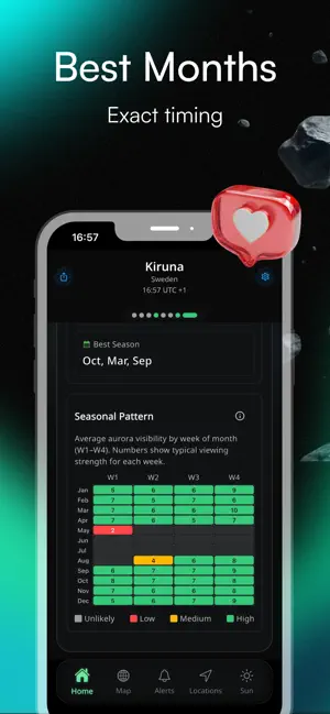 Aurora Australis Map –AuroraMe iPhone screenshot 5