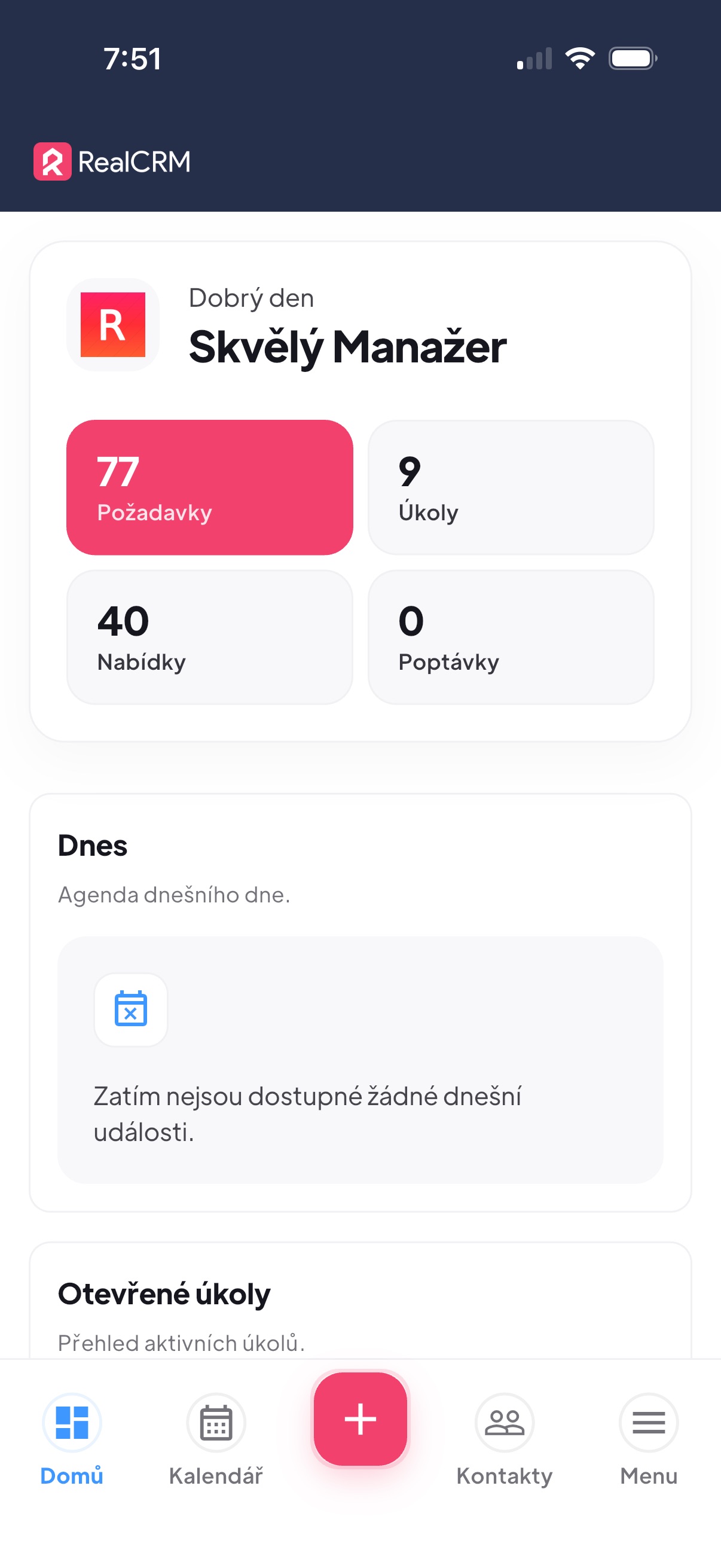 Screenshot 1 of RealCRM
