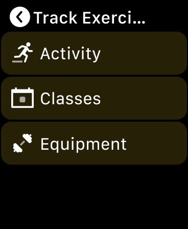 Apple Watch screenshot