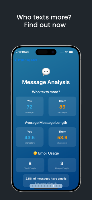 chat analysis - VibeCheck.AI Screenshot 3 of 8
