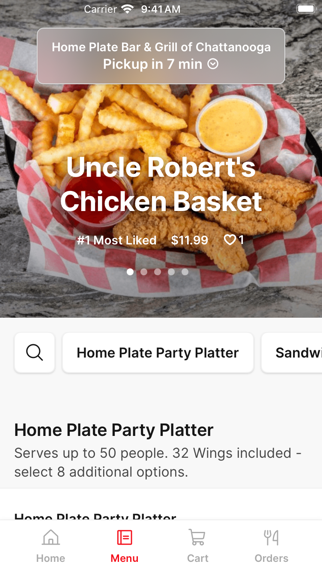 App screenshot
