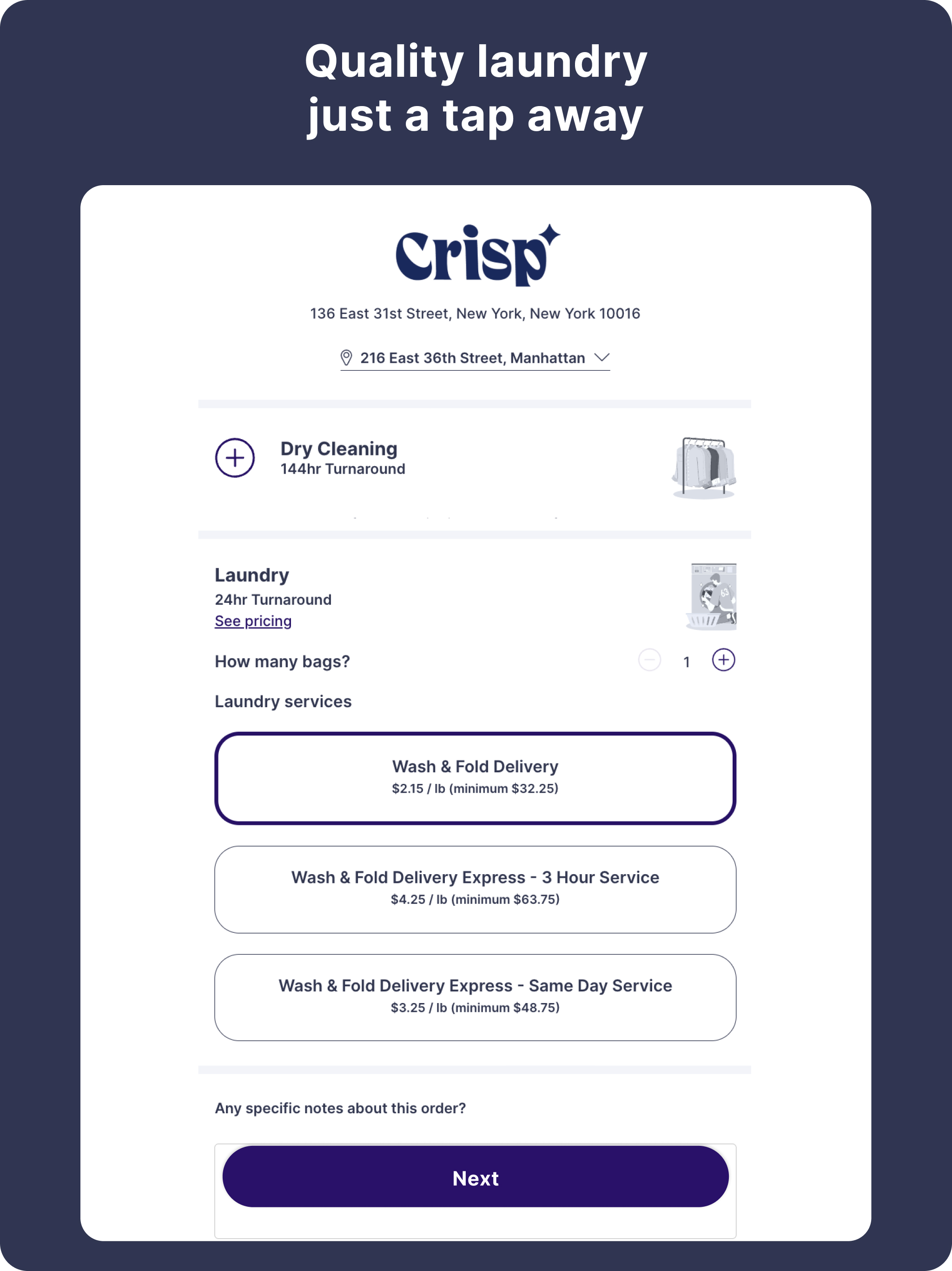 Crisp Laundry