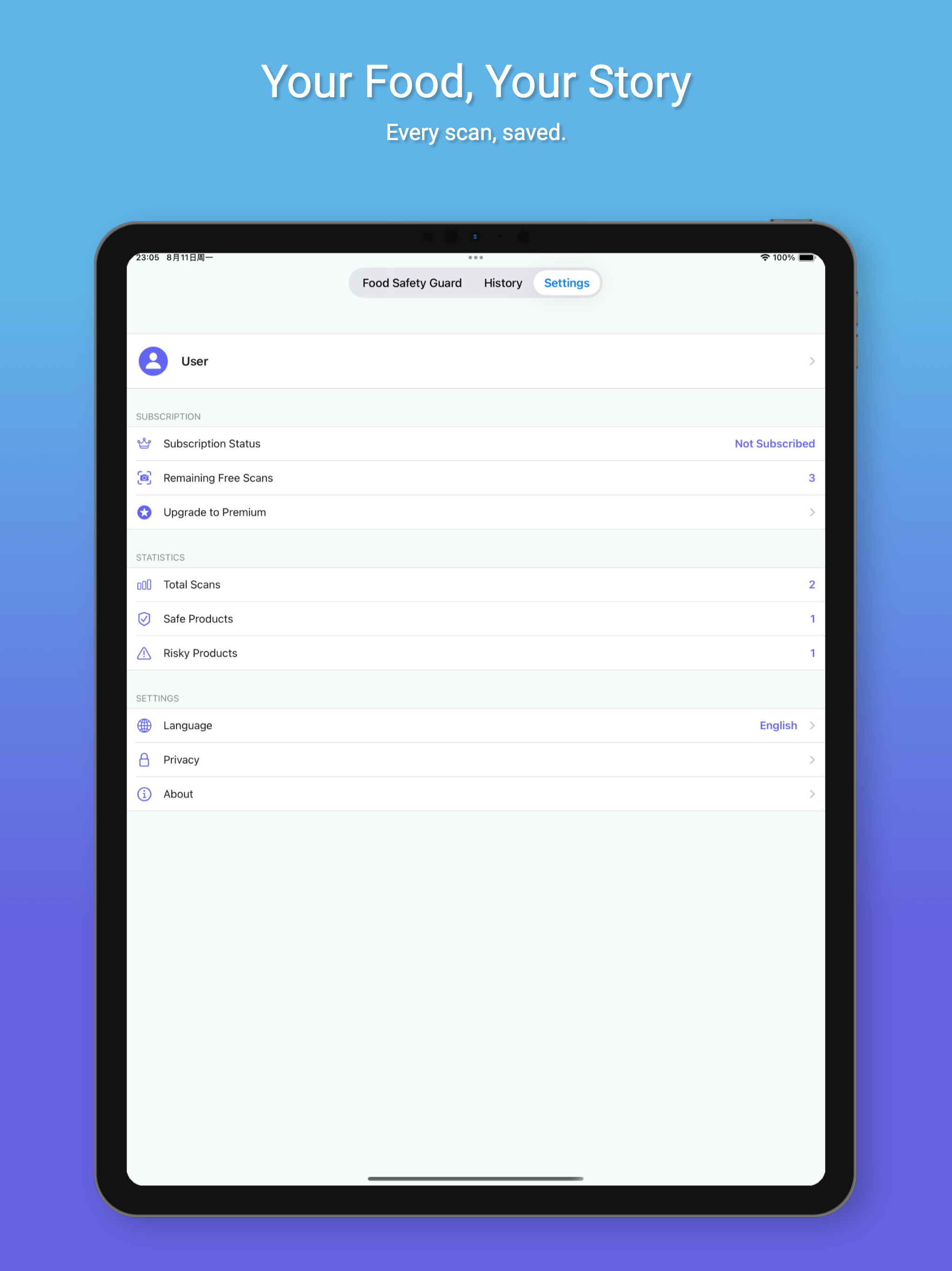 AI Food Check: Diet Tracker screenshot 7