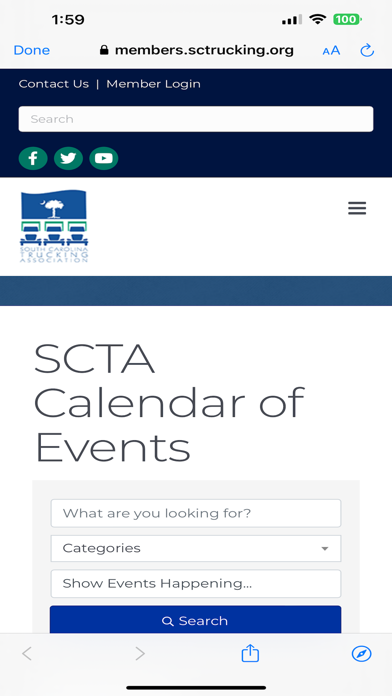 Screenshot #2 pour South Carolina Trucking Assn