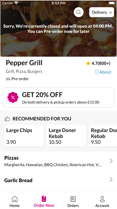 Pepper Grill Screenshot