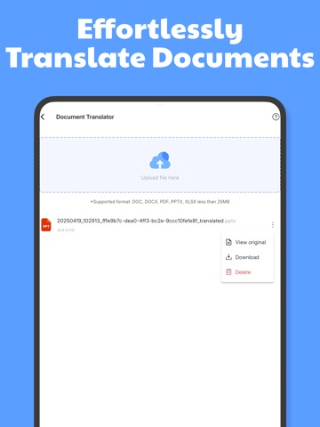 AI Translator: AIl Translation iPad screenshot
