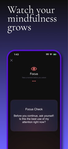Ritual Lock - Screen Time iPhone screenshot