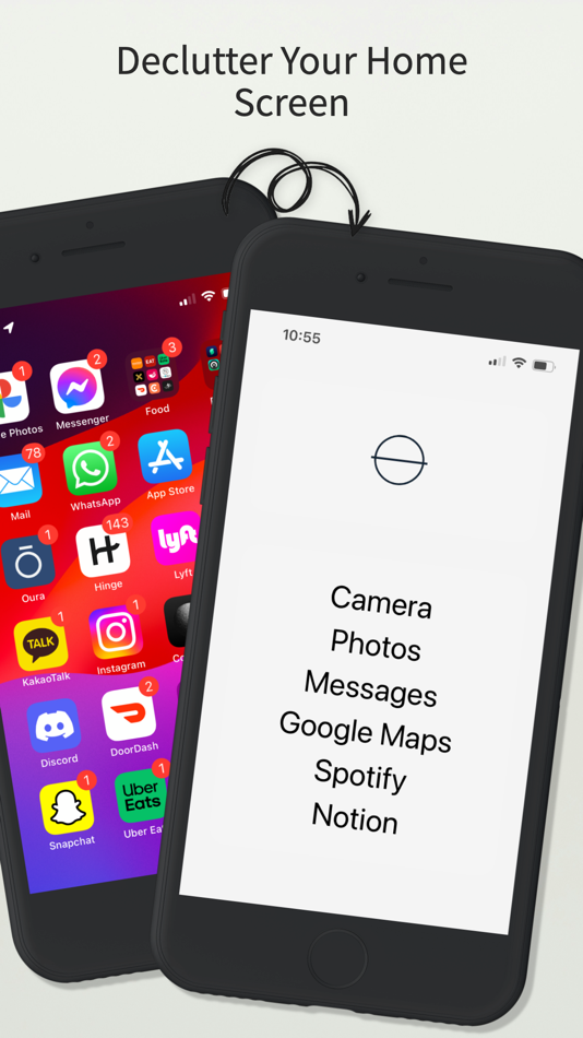 #2. Minimal: Simple Home Screen (iOS) Podle: ByteBrew LLC