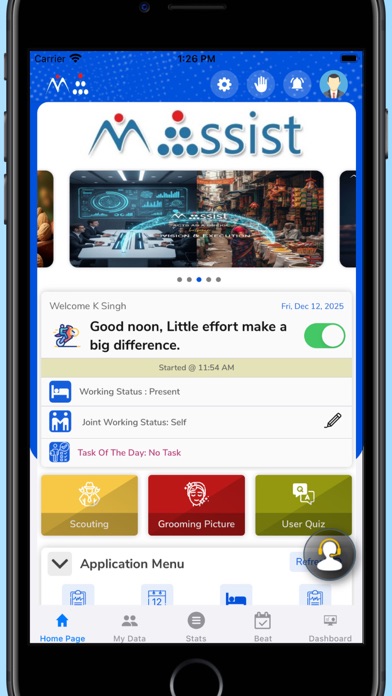Screenshot #1 pour MAssistCRM