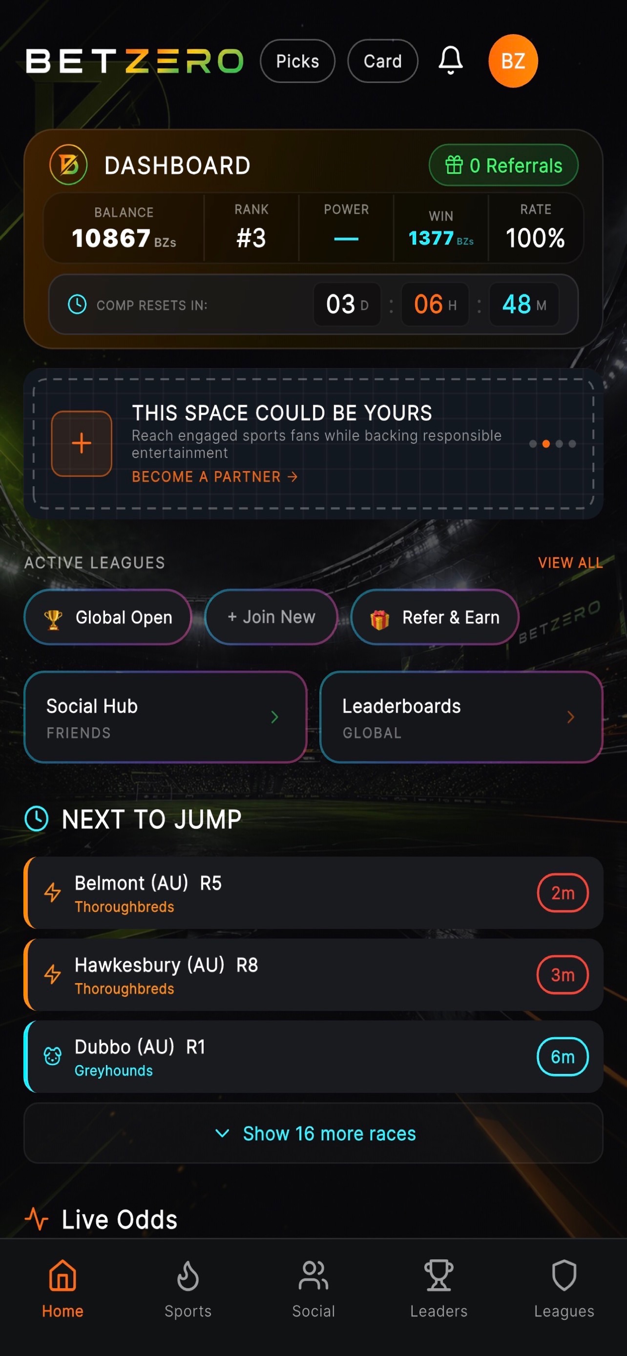 Screenshot 2 of BetZero