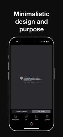 Tweet To Wallpaper Screenshot 4 of 4