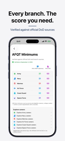 ASVAB Coach: AFQT Practice Screenshot 6 of 6