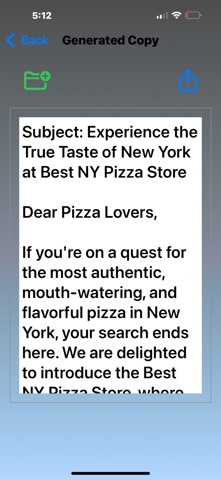 Copy Writing Ai screenshot