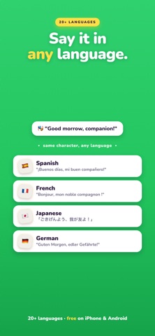 CharacterKey - AI Keyboard screenshot