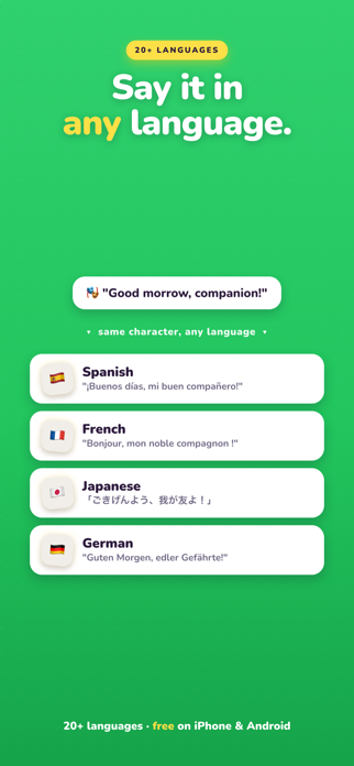 CharacterKey - AI Keyboard Screenshot 5 of 6