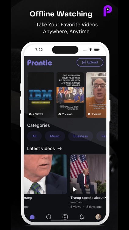 Prantle - video sharing screenshot-4
