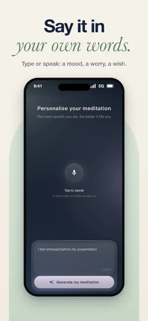 Zenvy: AI Meditation & Sleep screenshot 2