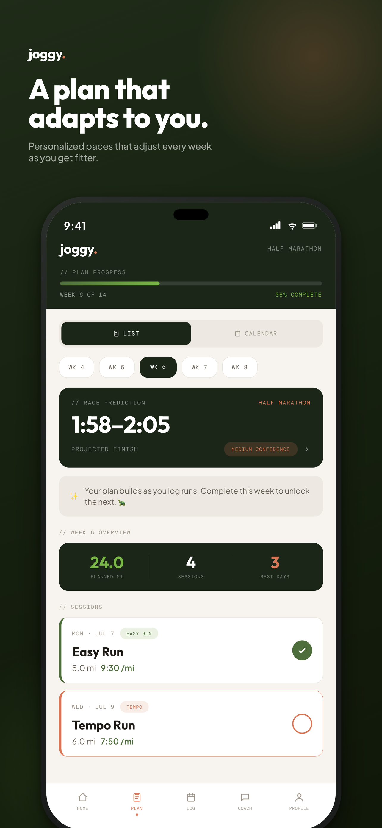 Joggy: AI Running Coach screenshot 3