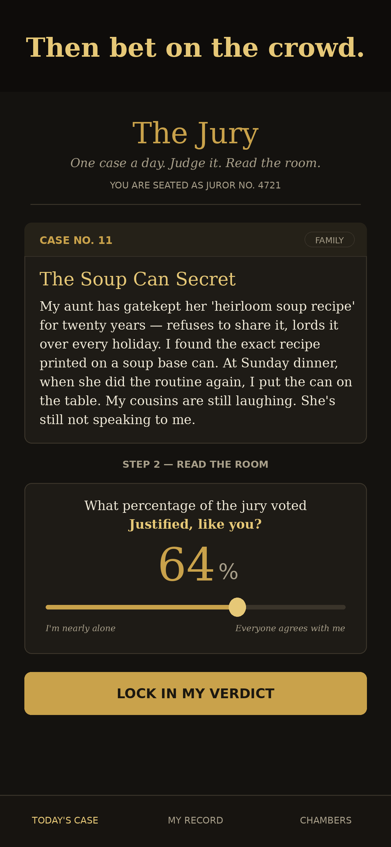 The Jury: Daily Verdicts screenshot 4