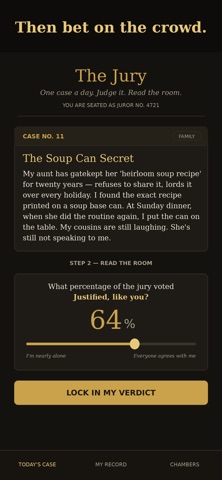 The Jury: Daily Verdicts screenshot