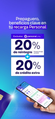 Personal Pay Billetera Virtual iPhone screenshot 3