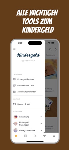 Kindergeld Rechner & Antrag screenshot